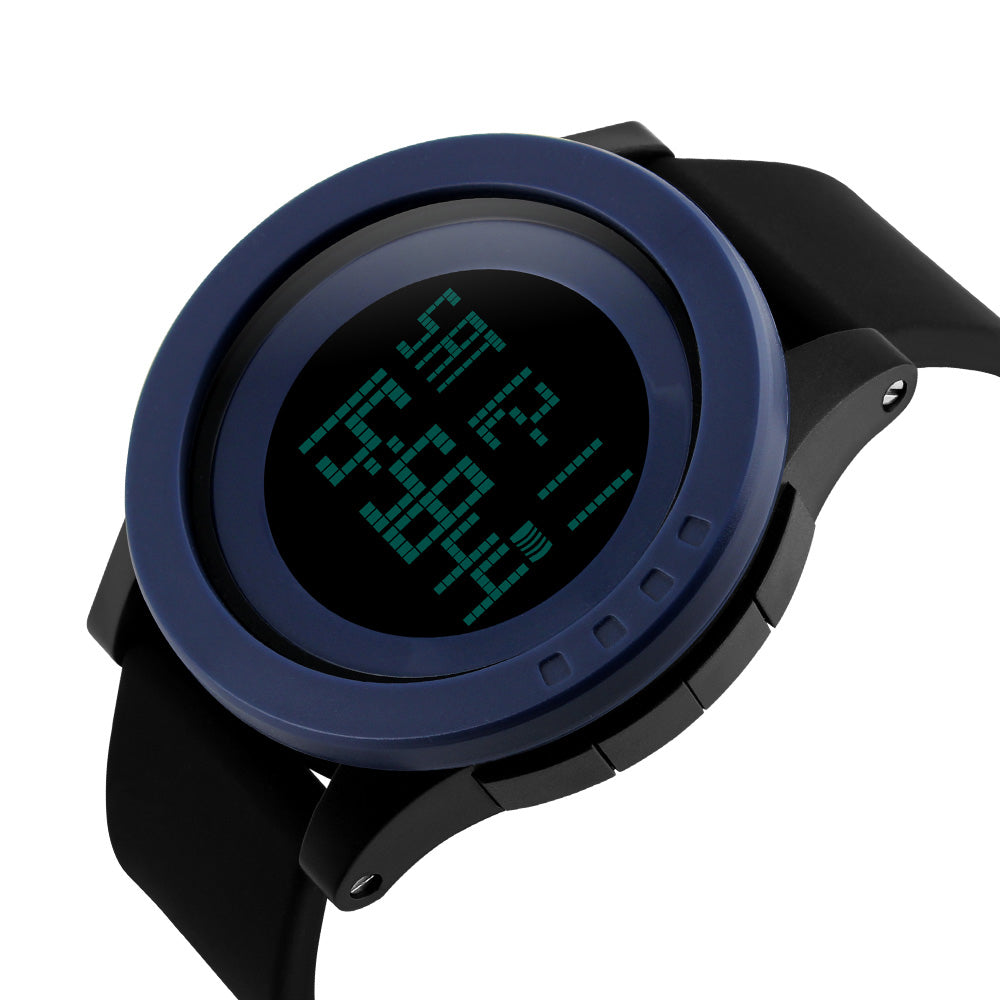 Skmei Digital Dial Rubber Strap Watch for Men - 1142