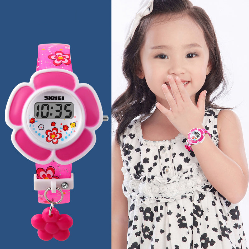 Skmei Digital Dial Silica Gel Strap Watch for Kids - 1144