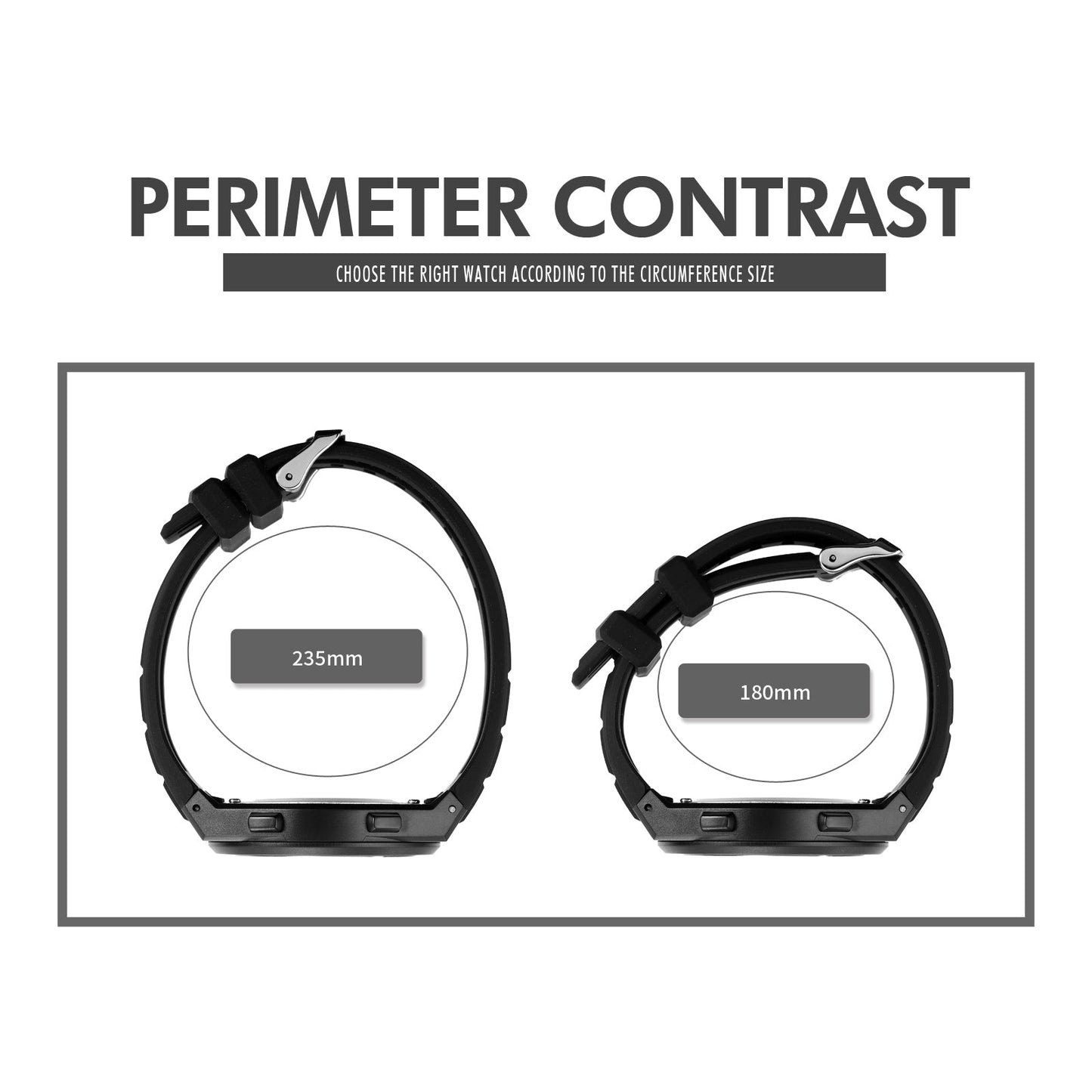 Skmei Digital Dial Silica Gel Strap Watch for Men - 2080