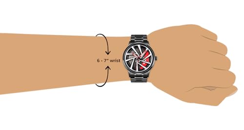 Skmei Quartz Analog Dial Stainless Steel Strap Watch for Men - 1990