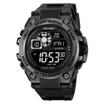 Skmei Digital Dial TPU Strap Watch for Men - 2318