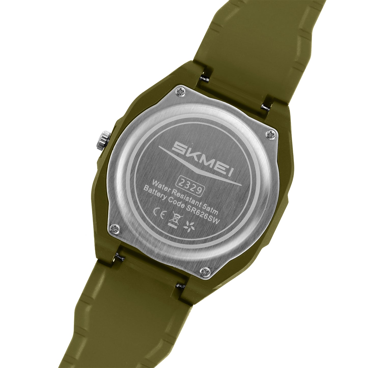 Skmei Quartz Analog Dial Silica Gel Strap Watch for Men - 2329