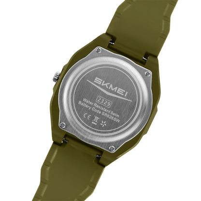 Skmei Quartz Analog Dial Silica Gel Strap Watch for Men - 2329