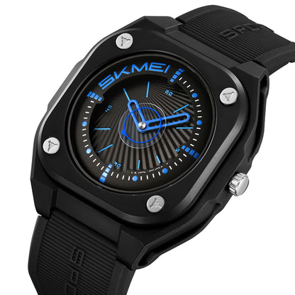 Skmei Quartz Analog Dial Silica Gel Strap Watch for Men - 2329