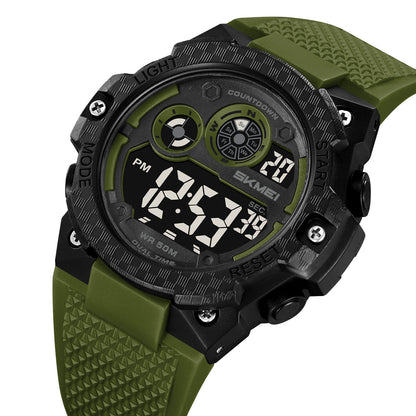 Skmei Digital Dial TPU Strap Watch for Men - 2337
