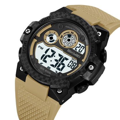 Skmei Digital Dial TPU Strap Watch for Men - 2337
