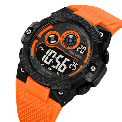 Skmei Digital Dial TPU Strap Watch for Men - 2337