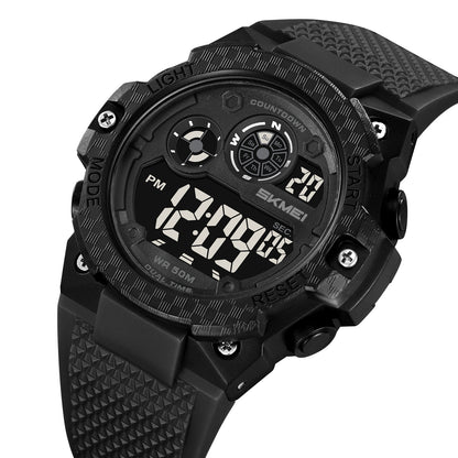 Skmei Digital Dial TPU Strap Watch for Men - 2337