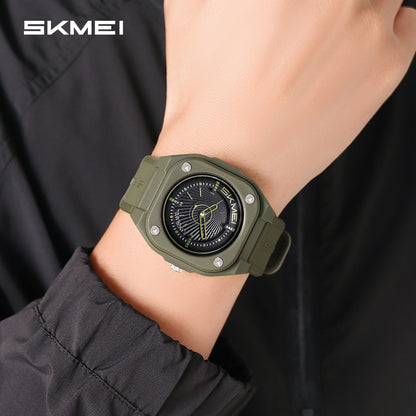 Skmei Quartz Analog Dial Silica Gel Strap Watch for Men - 2329