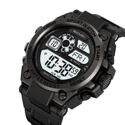 Skmei Digital Dial TPU Strap Watch for Men - 2318