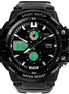Analog-Digital Watch for Men with Black Polyurethane Strap and Round Dial for Casual & Formal Wear
