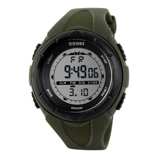 Men’s Digital Sports Waterproof Multi-Function Analogue Outdoor Watches - 1025