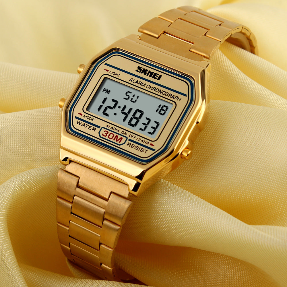 Skmei Watch Gold Skmei Digital Watch Skmei Watch Gold Buy Skmei