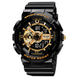 Analog-Digital Watch for Men with Black Silicone Strap and Round Dial for Casual & Formal Wear