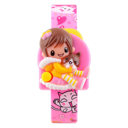 SKMEI Creative Cute Cartoon Doll Toy Girls Digital Watch-1240