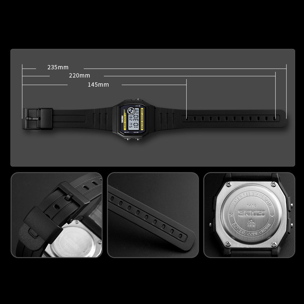 SKMEI Original Wrist Digital Women's Watch - 1413