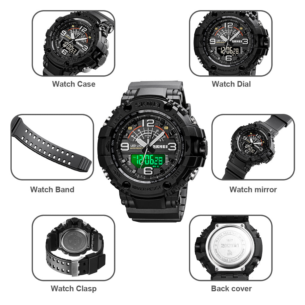 Men's Digital Sports Watch SKMEI - 1617