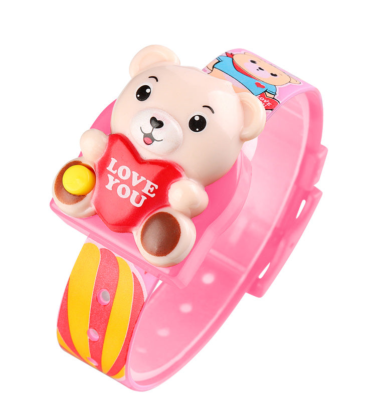 Skmei Digital Dial PVC Strap Watch for Kids 1748 Pink