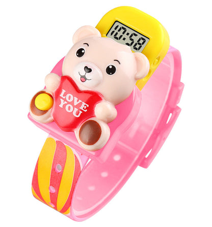 SKMEI Watch for Boys and Girls Cartoon Face Cover Digital Kid Watch - 1748