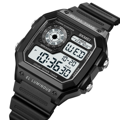 Digital Sport Watch with Transparent Case - 1998