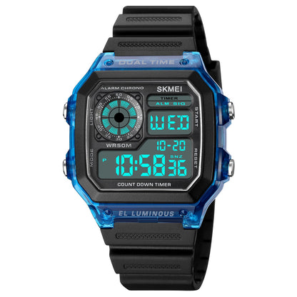 Digital Sport Watch with Transparent Case - 1998