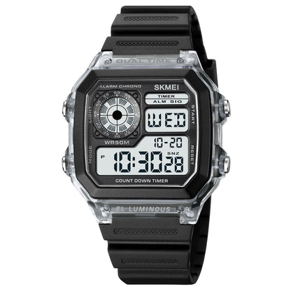 Digital Sport Watch with Transparent Case - 1998