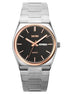 Analog Watch for Men with Silver Stainless Steel Strap and Round Dial for Casual & Formal Wear