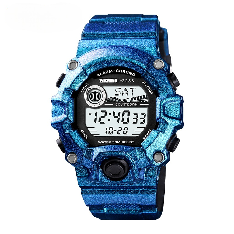 Digital Sports Watch with Rugged Design and Multi Function Display for kids