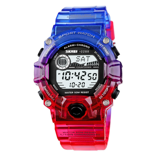 Digital Sports Watch with Rugged Design and Multi Function Display for kids