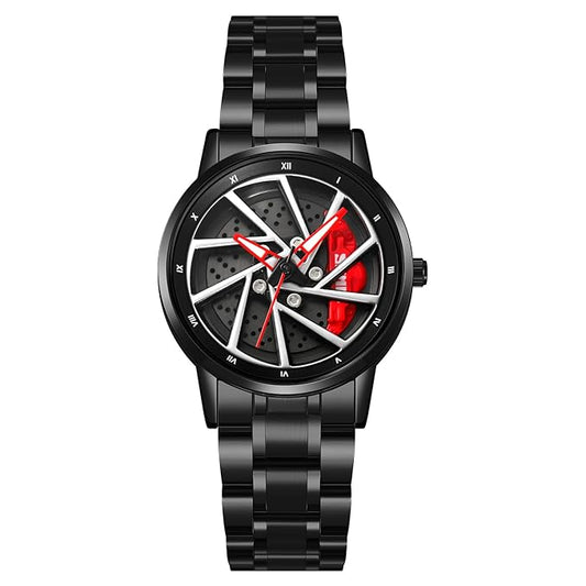 Luxury Skeleton Dial Analog Watch for Men with Premium Metal Strap and Stylish Designer Look
