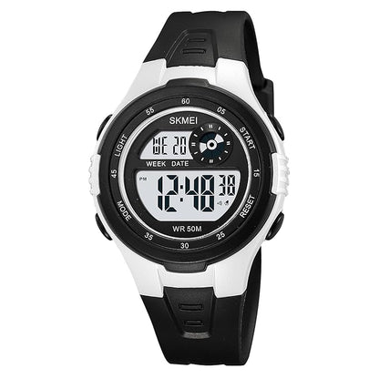 Digital Sports Wrist Watch with Alarm and Chronograph for kids