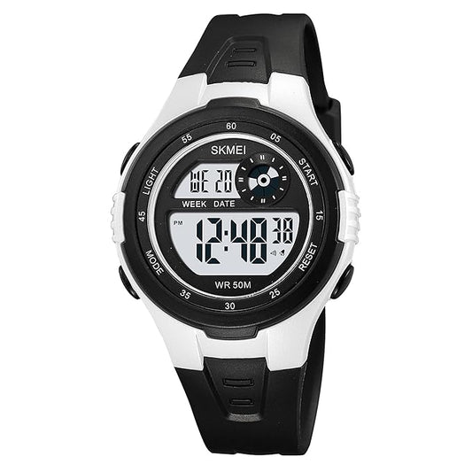 Digital Sports Wrist Watch with Alarm and Chronograph for kids