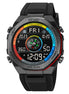 Digital Watch for Kids with Black Silicone Strap and Round Dial for Casual & Formal Wear