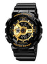 Analog-Digital Watch for Men with Black Silicone Strap and Round Dial for Casual & Formal Wear