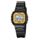 Digital Watch for Kids with Black Silicone Strap and Round Dial for Casual & Formal Wear