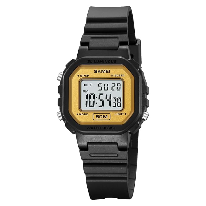 Classic Digital Watch for Men and Boys with Retro Style Display and Comfortable Strap