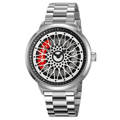 Premium Skeleton Dial Watch for Men – Stainless Steel Strap, Unique Designer Mechanical Style Wrist Watch