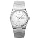 Analog Watch for Men with Silver Stainless Steel Strap and Round Dial for Casual & Formal Wear
