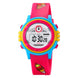 Digital Watch for Kids with Rose Pink Polyurethane Strap and Round Dial for Casual & Formal Wear