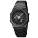 Analog-Digital Watch for Men with Black Metal Strap and Round Dial for Casual & Formal Wear
