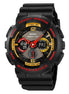 Analog-Digital Watch for Men with Black Silicone Strap and Round Dial for Casual & Formal Wear