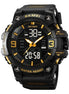 Analog-Digital Watch for Kids with Black Silicone Strap and Round Dial for Casual & Formal Wear