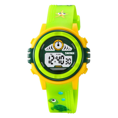 Cute Digital Watch for Kids with Colorful Design and Comfortable Everyday Strap