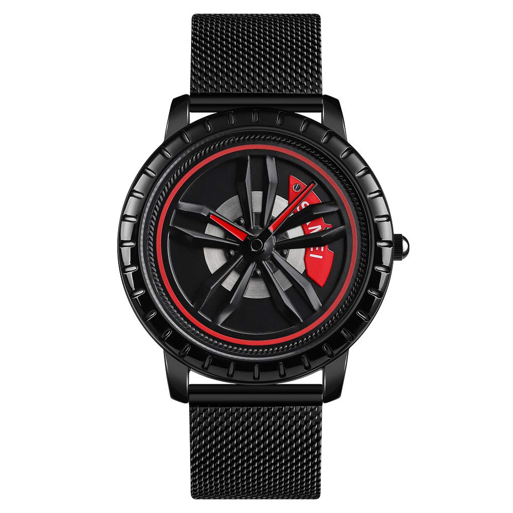New Wheels Rolling Creative Fashion Che Youhui League Fans Butterfly Double Snap Gift Wristwatch