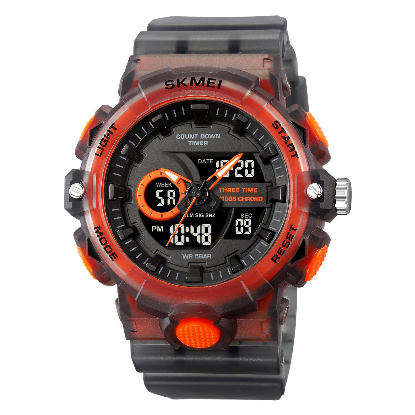Premium Analog Digital Sports Watch for Men with Rugged Outdoor Design and Multi Function Display