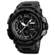 Analog-Digital Watch for Men with Black Polyurethane Strap and Round Dial for Casual & Formal Wear