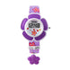 Digital Watch for Kids with Purple Polyurethane Strap and Round Dial for Casual & Formal Wear