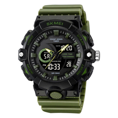 Premium Analog Digital Sports Watch for Men with Rugged Outdoor Design and Multi Function Display