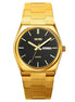 Analog Watch for Men with Gold Stainless Steel Strap and Round Dial for Casual & Formal Wear
