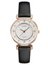 Analog Watch for Women with Gold Mesh Leather Strap and Round Dial for Casual & Formal Wear